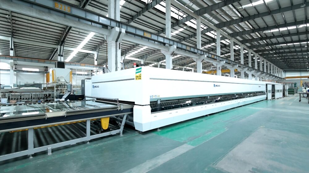 In-house glass processing line