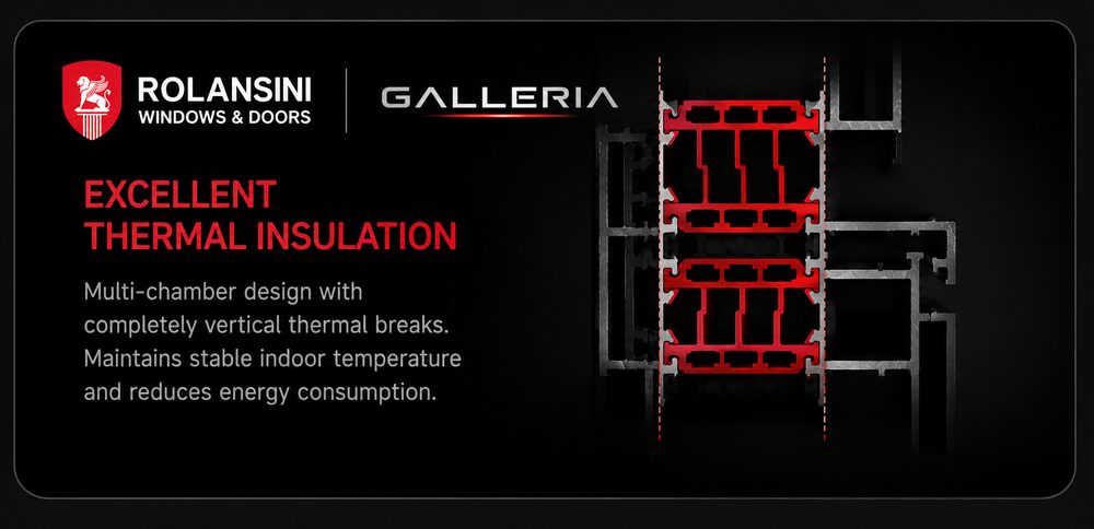 Galleria — Outward system casement