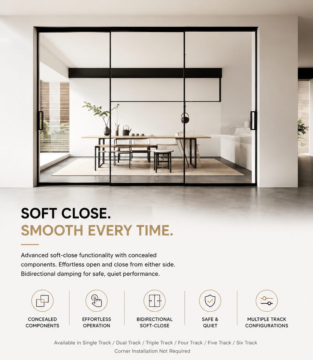 Octave — Interior sliding system — 8 configurations