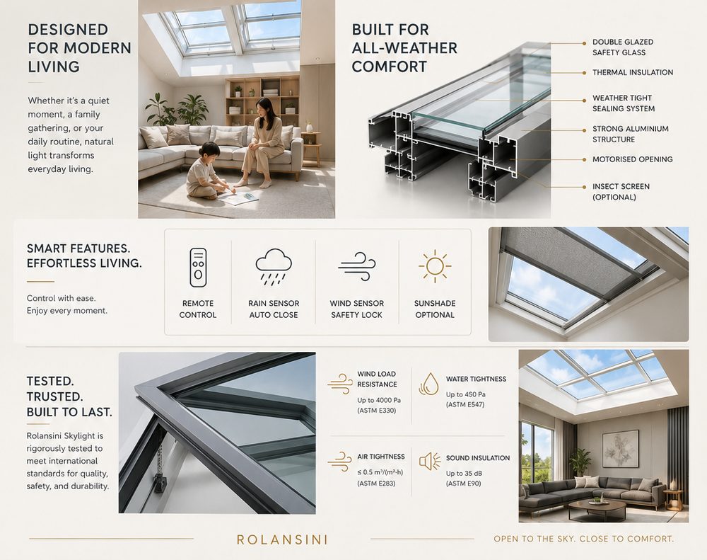 Zenith — electric skylight